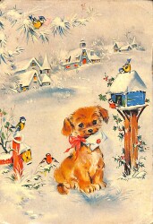 Yılbaşı Yeni Yıl Temalı Kartpostal KRT18153 - Gökçekoleksiyon