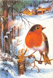 Yılbaşı Yeni Yıl Temalı Kartpostal KRT18166 - Gökçekoleksiyon