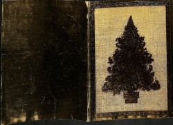 Yılbaşı Yeni Yıl Yaldızlı Açılır Kapak Kartpostal KRT19532 - 1