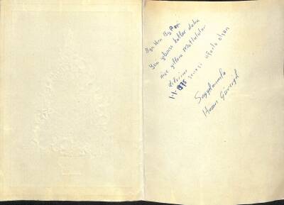 Yılbaşı Yeni Yıl Yaldızlı Açılır Kapak Kartpostal KRT19532 - 2