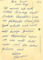 Yılbaşı Yeni Yıl Yaldızlı Kartpostal KRT19541 - 2