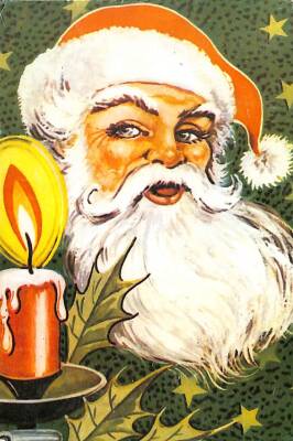 Yılbaşı (Yeniyıl) Noel Baba Temalı Kartpostal KRT14458 - 1