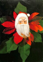 Yılbaşı (Yeniyıl) Noel Baba Temalı Kartpostal KRT14514 - Gökçekoleksiyon