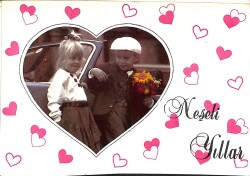 Yılbaşı (Yeniyıl) Tebrik Kartı Kartpostal KRT11885 - Gökçekoleksiyon