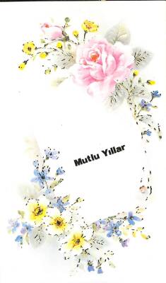 Yılbaşı (Yeniyıl) Temalı Açılır Kapak Kartpostal KRT14127 - 1