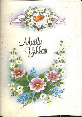 Yılbaşı (Yeniyıl) Temalı Açılır Kapak Kartpostal KRT14128 - 1