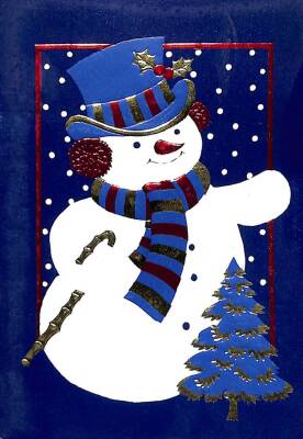 Yılbaşı (Yeniyıl) Temalı Açılır Kapak Kartpostal KRT14133 - 1