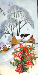 Yılbaşı (Yeniyıl) Temalı Açılır Kapak Kartpostal KRT15856 - 1