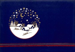 Yılbaşı (Yeniyıl) Temalı Açılır Kapak Yaldızlı Kartpostal KRT14103 - Gökçekoleksiyon