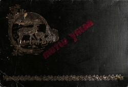 Yılbaşı (Yeniyıl) Temalı Açılır Kapak Yaldızlı Kartpostal KRT16073 - 1