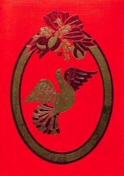 Yılbaşı (Yeniyıl) Temalı Açılır Kapak Yaldızlı Kartpostal KRT16439 - 1