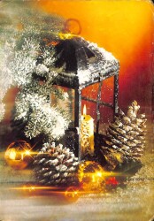 Yılbaşı (Yeniyıl) Temalı Açılır Kapaklı Kartpostal KRT11919 - Gökçekoleksiyon