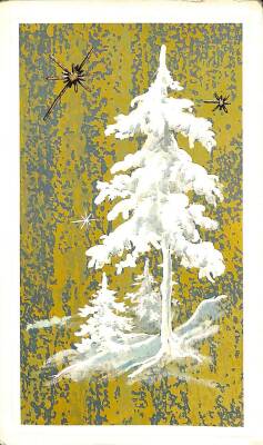 Yılbaşı (Yeniyıl) Temalı Açılır Kapaklı Kartpostal KRT11924 - 1