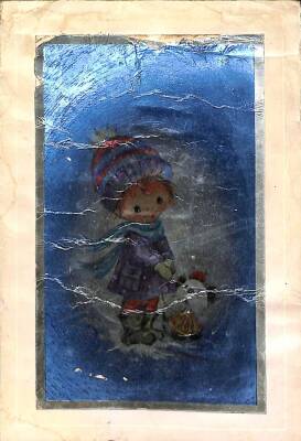 Yılbaşı (Yeniyıl) Temalı Açılır Kapaklı Kartpostal KRT12309 - 1