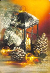 Yılbaşı (Yeniyıl) Temalı Açılır Kapaklı Kartpostal KRT12315 - Gökçekoleksiyon