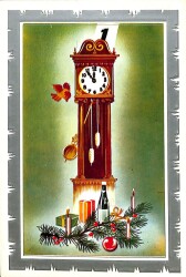 Yılbaşı (Yeniyıl) Temalı Açılır Kapaklı Kartpostal KRT12391 - Gökçekoleksiyon