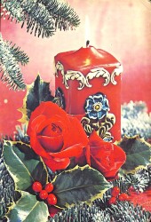 Yılbaşı (Yeniyıl) Temalı Açılır Kapaklı Kartpostal KRT12403 - Gökçekoleksiyon