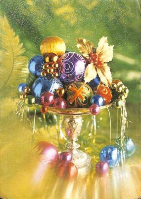 Yılbaşı (Yeniyıl) Temalı Açılır Kapaklı Kartpostal KRT14092 - 1