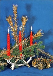 Yılbaşı (Yeniyıl) Temalı Kartpostal KRT11960 - Gökçekoleksiyon