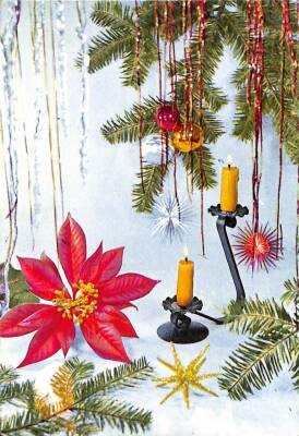 Yılbaşı (Yeniyıl) Temalı Kartpostal KRT12001 - 1