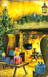 Yılbaşı (Yeniyıl) Temalı Kartpostal KRT12007 - Gökçekoleksiyon