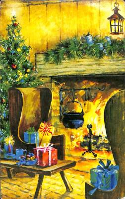 Yılbaşı (Yeniyıl) Temalı Kartpostal KRT12007 - 1