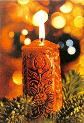 Yılbaşı (Yeniyıl) Temalı Kartpostal KRT12128 - Gökçekoleksiyon