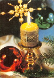 Yılbaşı (Yeniyıl) Temalı Kartpostal KRT12130 - Gökçekoleksiyon