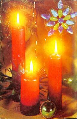 Yılbaşı (Yeniyıl) Temalı Kartpostal KRT12140 - 1