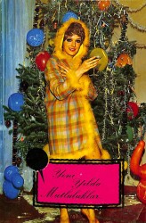 Yılbaşı (Yeniyıl) Temalı Kartpostal KRT12212 - Gökçekoleksiyon