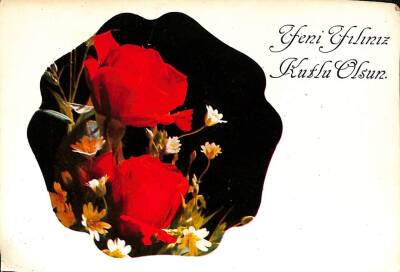 Yılbaşı (Yeniyıl) Temalı Kartpostal KRT12277 - 1