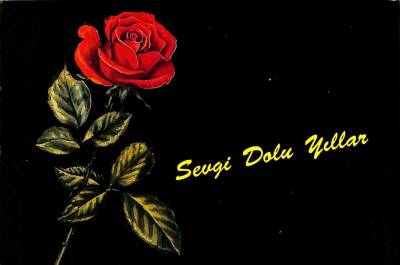 Yılbaşı (Yeniyıl) Temalı Kartpostal KRT12295 - 1