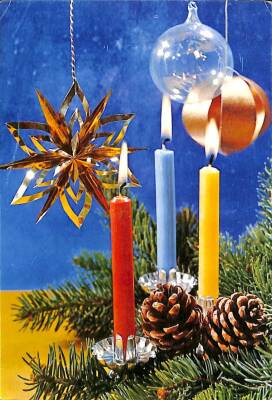 Yılbaşı (Yeniyıl) Temalı Kartpostal KRT12297 - 1