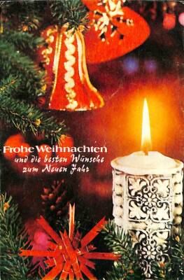 Yılbaşı (Yeniyıl) Temalı Kartpostal KRT12305 - 1