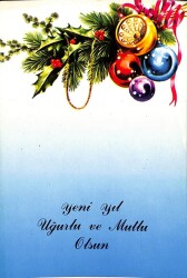 Yılbaşı (Yeniyıl) Temalı Kartpostal KRT12379 - Gökçekoleksiyon