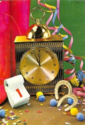 Yılbaşı (Yeniyıl) Temalı Kartpostal KRT12383 - Gökçekoleksiyon