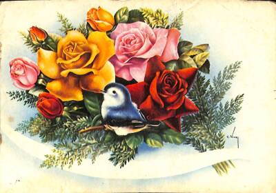 Yılbaşı (Yeniyıl) Temalı Kartpostal KRT12407 - 1