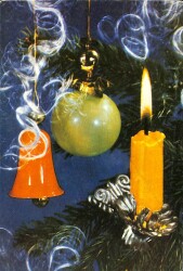 Yılbaşı (Yeniyıl) Temalı Kartpostal KRT12423 - Gökçekoleksiyon