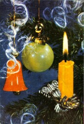 Yılbaşı (Yeniyıl) Temalı Kartpostal KRT12430 - Gökçekoleksiyon