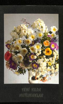 Yılbaşı (Yeniyıl) Temalı Kartpostal KRT12525 - 1