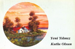 Yılbaşı (Yeniyıl) Temalı Kartpostal KRT14104 - Gökçekoleksiyon