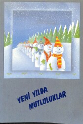 Yılbaşı (Yeniyıl) Temalı Kartpostal KRT14107 - Gökçekoleksiyon