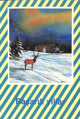 Yılbaşı (Yeniyıl) Temalı Kartpostal KRT14110 - 1