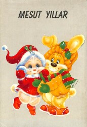 Yılbaşı (Yeniyıl) Temalı Kartpostal KRT14112 - Gökçekoleksiyon