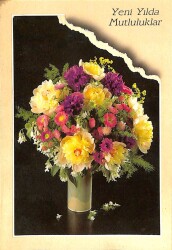 Yılbaşı (Yeniyıl) Temalı Kartpostal KRT14115 - Gökçekoleksiyon