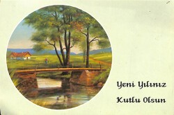 Yılbaşı (Yeniyıl) Temalı Kartpostal KRT14123 - Gökçekoleksiyon