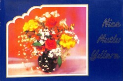 Yılbaşı (Yeniyıl) Temalı Kartpostal KRT14138 - Gökçekoleksiyon