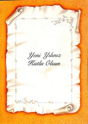 Yılbaşı (Yeniyıl) Temalı Kartpostal KRT14140 - Gökçekoleksiyon