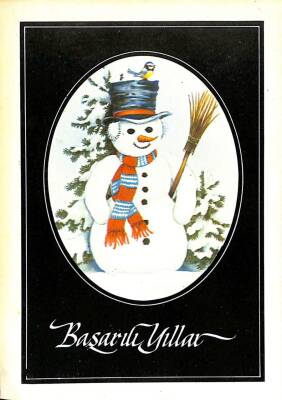 Yılbaşı (Yeniyıl) Temalı Kartpostal KRT14144 - 1