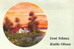 Yılbaşı (Yeniyıl) Temalı Kartpostal KRT14147 - Gökçekoleksiyon